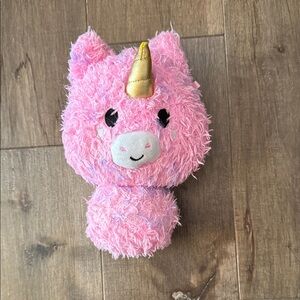 Pink Unicorn Plush Toy